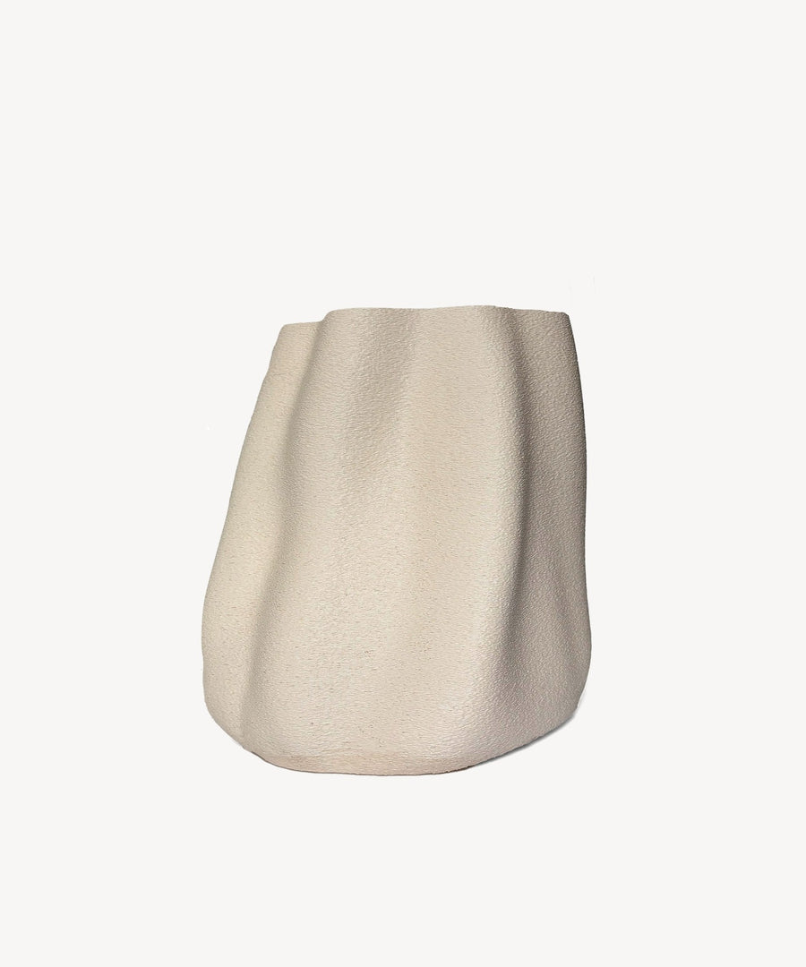 Amanitas Garden | Wide Vase | Sandstone