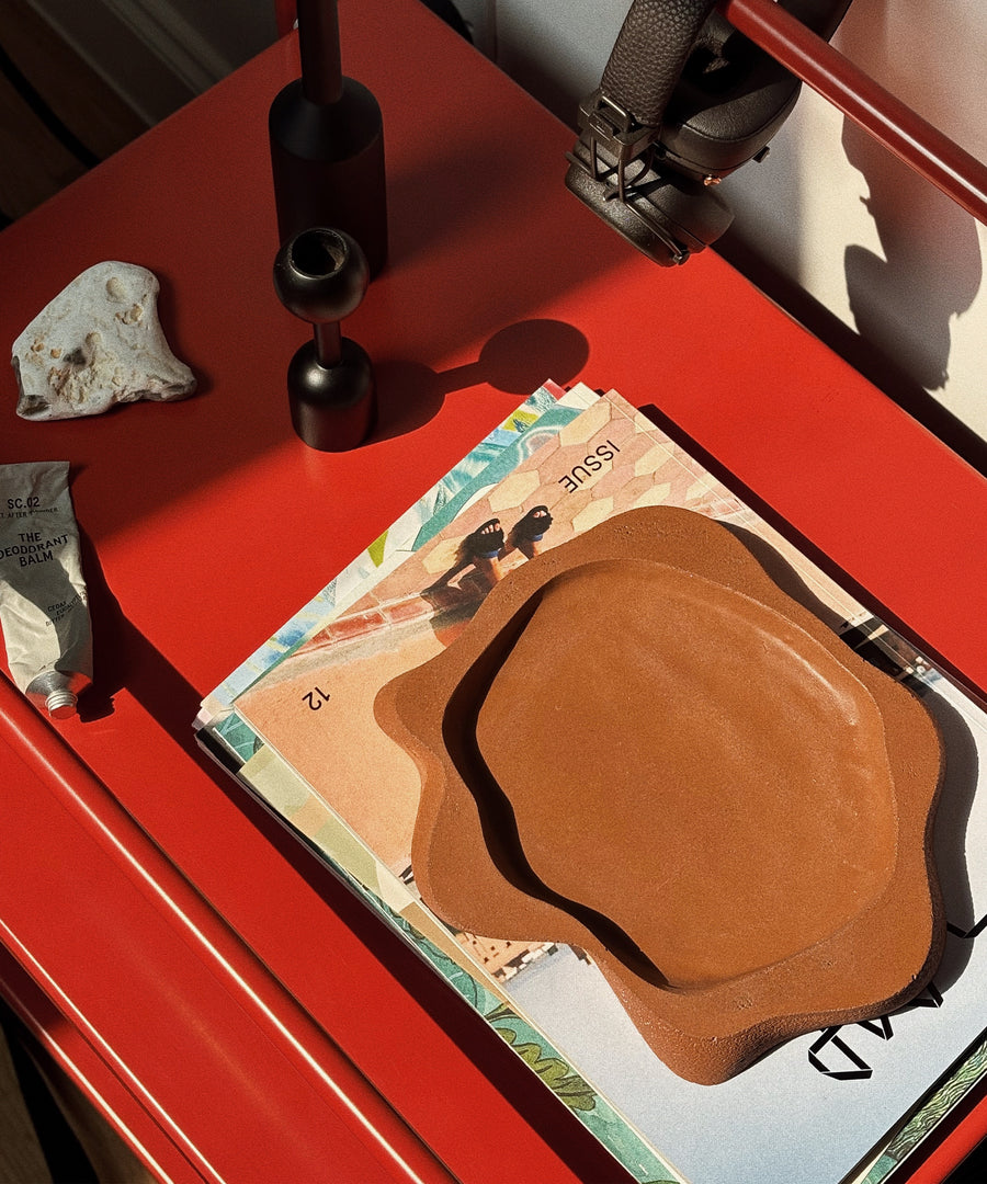 Amanitas Garden | Ornament Tray 01 | Burnt Ochre